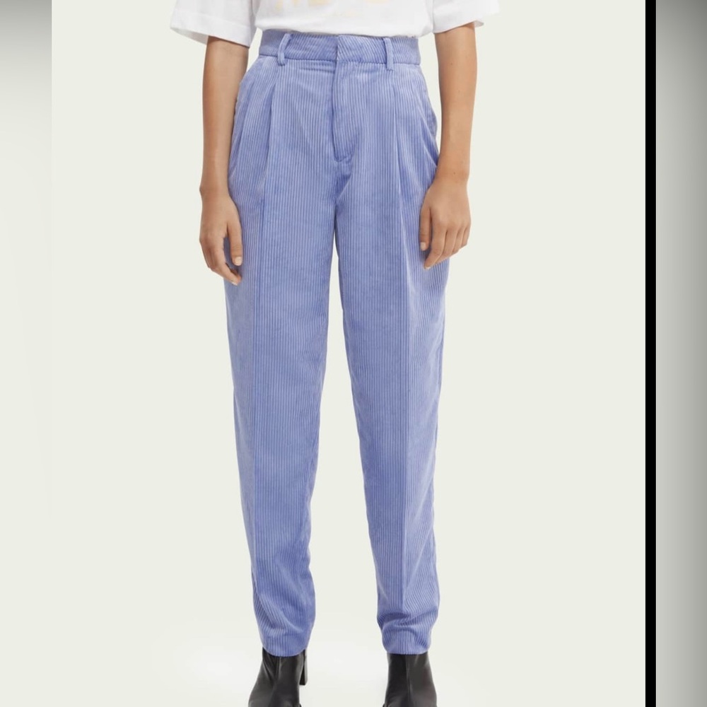 Velvet Corderoy Haigh Waist Trouser